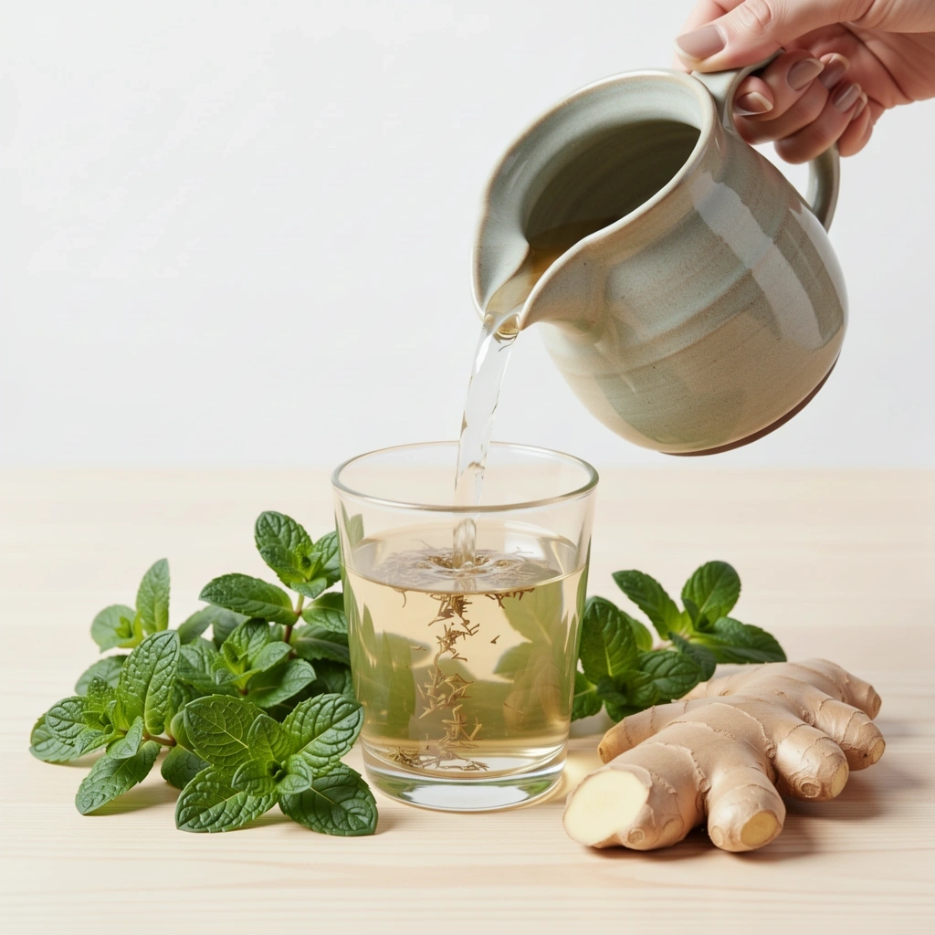 Infusiones naturales como parte de la hidratación